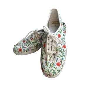 Keds x Kate Spade Women’s Sz 6 Floral Hummingbird Garden Sneakers